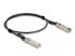 Фото #2 товара Delock 84217 - 1 m - SFP+ - SFP+ - Male/Male - Black - Silver - 10 Gbit/s