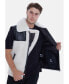 ფოტო #7 პროდუქტის Men's Sheepskin Waistcoat, Vinatge Curly Wool, Black and White