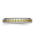 Stainless Steel Polished 4mm November Yellow CZ Ring