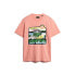 ფოტო #2 პროდუქტის SUPERDRY Neon Travel Graphic Loose short sleeve T-shirt