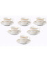 Floral Espresso Set, 12 Piece