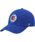 Фото #1 товара Men's Royal LA Clippers Team Logo Clean Up Adjustable Hat