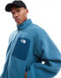 The North Face yumiori reversible fleece jacket in blue