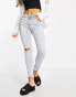 Lioness easy rider ripped skinny jeans in light wash denim