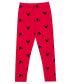 ფოტო #8 პროდუქტის Toddler Girls Minnie Head Bow Short Sleeve Top and Leggings, 2 Piece Set