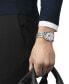 ფოტო #5 პროდუქტის Men's Carson Premium Gent Moonphase Stainless Steel Bracelet Watch 40mm