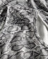 Фото #5 товара Women's Snakeskin-Print Midi Dress, Created for Macy's
