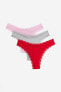 Фото #1 товара 3-pack Cotton Thong Briefs