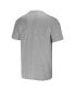 Фото #4 товара Men's NFL x Darius Rucker Collection by Heather Gray Chicago Bears Henley T-shirt