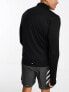 Фото #7 товара adidas Running Own The Run half zip in black