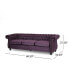 Фото #5 товара Somerville Chesterfield Tufted Jewel Toned Sofa with Scroll Arms