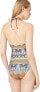 Фото #2 товара Kenneth Cole New York Women's 168475 Latter Front Halter One Piece Size S