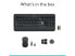 Logitech MK540 ADVANCED Black RF Wireless Keyboard and Mouse Combo (920-008671)