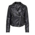 Фото #3 товара ONLY Vera Faux Biker leather jacket