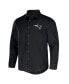 ფოტო #3 პროდუქტის Men's NFL x Darius Rucker Collection by Black New England Patriots Convertible Twill Long Sleeve Button-Up Shirt