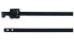 HellermannTyton Hellermann Tyton MLT16SSC10 - Releasable cable tie - Polyester - Stainless steel - Black - 12 cm - 850 N - -80 - 538 °C