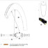 Фото #1 товара Колеса велосипедные Mavic Comete Pro Carbon SL UST Disc Front/Rear Left 2 шт. спицы