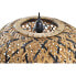Фото #4 товара Потолочный светильник DKD Home Decor Коричневый Чёрный Бамбук 50 W 51 x 51 x 30 cm