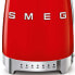 SMEG electric kettle KLF04RDEU (Red) - 1.7 L - 2400 W - Red - Plastic - Stainless steel - Adjustable thermostat - Water level indicator