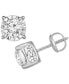 Diamond Stud Earrings (2 ct. t.w.) in 14k White, Yellow or Rose Gold