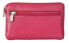 Фото #2 товара Leather mini wallet-key ring 7289 pink