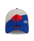 ფოტო #4 პროდუქტის Men's Cream, Royal Buffalo Bills 2023 Sideline Historic 39THIRTY Flex Hat