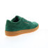 Фото #19 товара Reebok Club C 85 Mens Green Suede Lace Up Lifestyle Sneakers Shoes