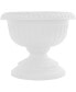 GU12-09 Grecian Urn Planter Casper White, 12 inches