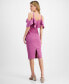 Фото #2 товара Платье с открытыми плечами и V-образным вырезом Rachel Rachel Roy