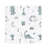 BIMBIDREAMS Dinos 120X120 cm Bamboo Muslin