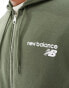 New Balance Nb classic core full zipper in grey grau, S - Chest 89-97 - фото #3