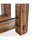 Фото #4 товара Журнальный столик Alaterre Furniture Durango из дерева для промышленного стиля с полками