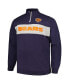 Фото #4 товара Куртка мужская Profile Chicago Bears темно-синяя с манжетами и молнией - Большие размеры