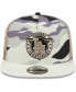 Men's White Los Angeles Dodgers Chrome Camo A-Frame 9FIFTY Trucker Snapback Hat