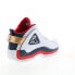 Fila Grant Hill 2 Game Break Mens White Leather Athletic Basketball Shoes