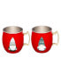 Фото #2 товара Gnome Holiday Moscow Mule Mugs, Set of 2