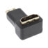 Фото #7 товара InLine HDMI Adapter Type A female / Type C male angled gold plated