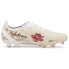 Puma Liberty X Ultra Firm GroundAg Soccer Cleats Womens White Sneakers Athletic