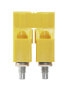 Weidmüller WQV 16/2 - Cross-connector - 50 pc(s) - Polyamide - Yellow - -60 - 130 °C - V0