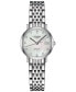 ფოტო #1 პროდუქტის Women's Swiss Automatic The Longines Elegant Collection Diamond Accent Stainless Steel Bracelet Watch 26mm L43094876