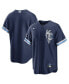 Фото #1 товара Men's Navy Kansas City Royals City Connect Replica Jersey