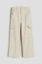 Фото #4 товара Wide-leg Cargo Pants