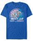 Фото #1 товара Men's Daisy And Donald Short Sleeve T-Shirt