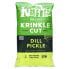 Фото #1 товара Kettle Foods, Krinkle Cut, картофельные чипсы, маринованные огурцы, 141 г (5 унций)