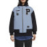 Фото #1 товара Puma Reversible Full Zip Bomber Jacket X Sc Womens Black, Blue Casual Athletic O