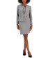 Collarless Dress Suit, Regular & Petite Sizes