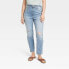 Фото #3 товара Women's High-Rise 90's Slim Jeans - Universal Thread Light Blue 16