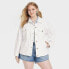 Фото #1 товара Women's 90's Baggy Trucker Jacket - Universal Thread White 2X