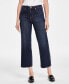 Фото #4 товара Women's Stride Cropped Wide-Leg Jeans