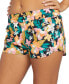 Juniors' Had Me At Aloha Printed Swim Shorts